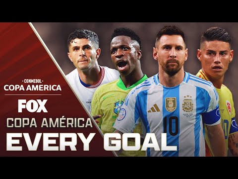 2024 copa america every goal from the entire tournament fox soccer