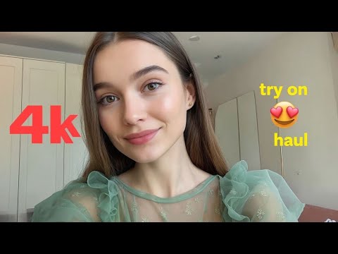 4k transparent try on haul mirror view lingerie try on haul see through bikini try on haul 4k
