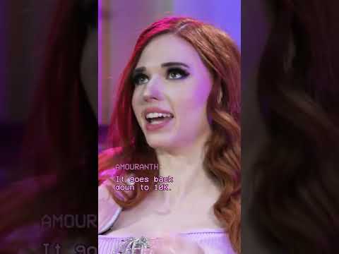 amouranth falls asleep on stream viewers go wild
