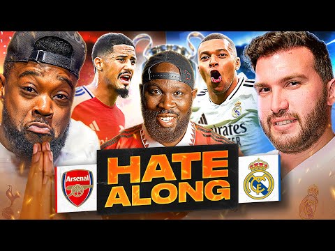 arsenal 3 0 real madrid champions league hatealong expressionsoozing kgrecklesssport hiraull