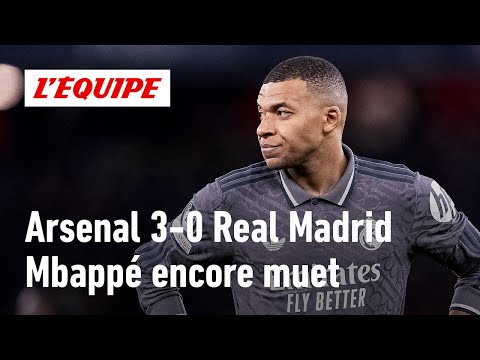 arsenal 3 0 real madrid larrivee de mbappe affaiblit elle les madrilenes