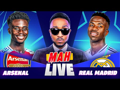 arsenal 3 0 real madrid watch along mah live