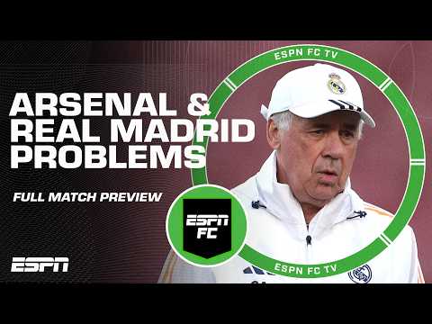 arsenal and real madrid both have problems f09f98a7 concerns before the champions league match espn fc
