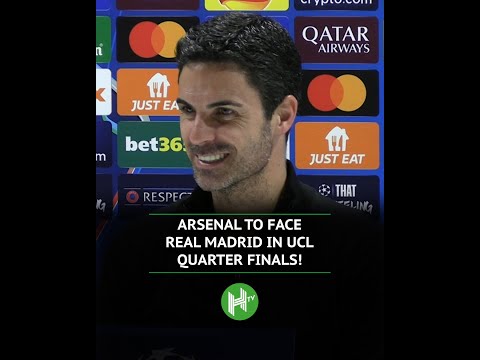 arsenal to face real madrid f09f94a5 arteta ready for ucl challenge f09f94b4