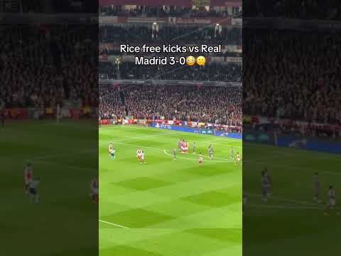 arsenal vs real madrid 3 0 champions league 2024 25 shorts football foryou edit