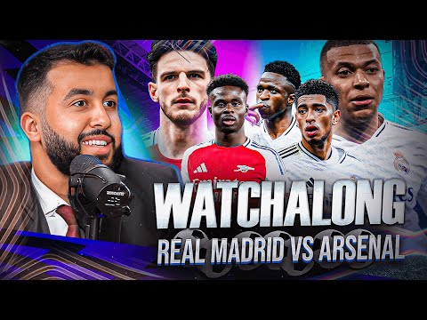 arsenal vs real madrid i champions league watchalong