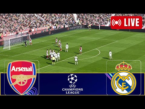 arsenal vs real madrid uefa champions league 2025 highlights quarter final pes 21