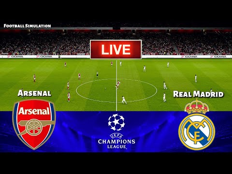 arsenal vs real madrid uefa champions league 2025 quarterfinal pes 21