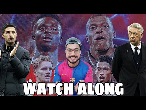 arsenal vs real madrid watch along