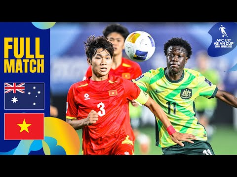 australia vs vietnam full match afc u17 asian cup saudi arabia 2025