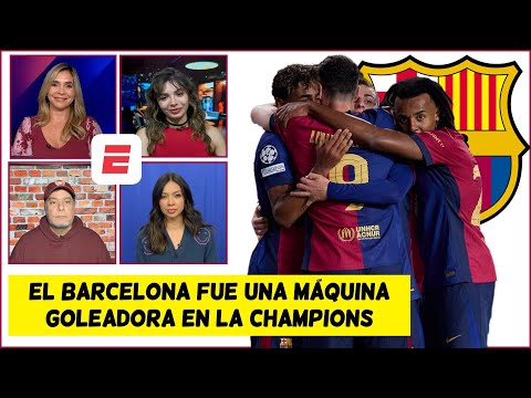 baile total del fc barcelona al dortmund goleada para sentenciar la eliminatoria champions league