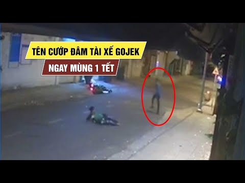 bang hoang ten cuop dam chet tai xe xe om cong nghe gojek ngay mung 1 tet