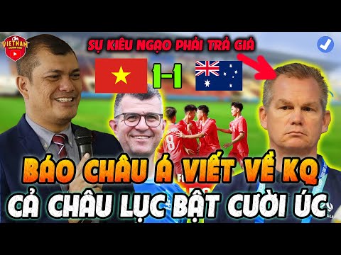 bao chau a viet ve ket qua u17 viet nam hoa u17 uc lam ca chau luc bat cuoi voi hlv uc