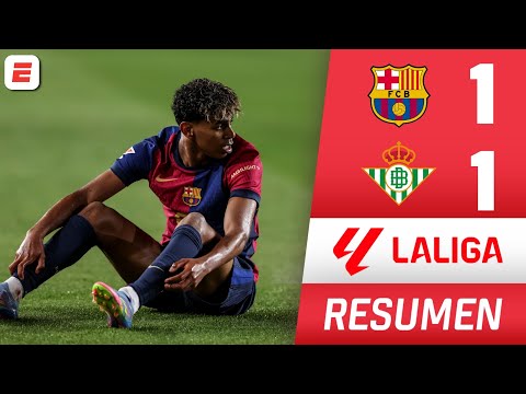 barcelona empato 1 1 ante el betis y deja vivo al real madrid en la lucha por la liga resumen