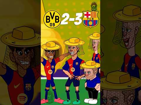 barcelona vs borussia dortmund 3 2 highlights blaugrana buzz past the bees f09f909df09f94b5f09f94b4 barcelona