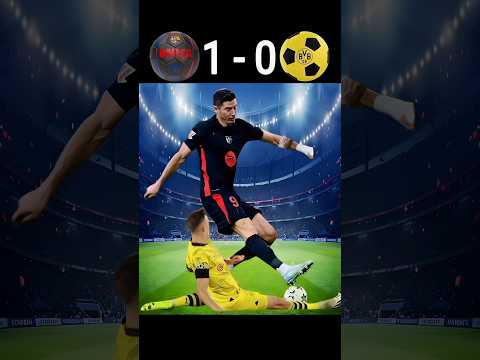 barcelona vs dortmund apr 08 2025 imaginary football match highlights shorts football
