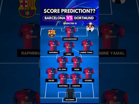 barcelona vs dortmund predicted lineups f09f94a5e29abd champions league clash 1