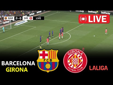 barcelona vs girona la liga 2024 25 efootball pes 21 gameplay