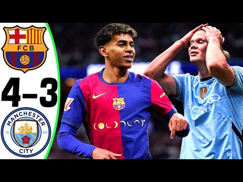 barcelona vs manchester city 4 3 all goals and highlights 2024 f09f94a5 haaland
