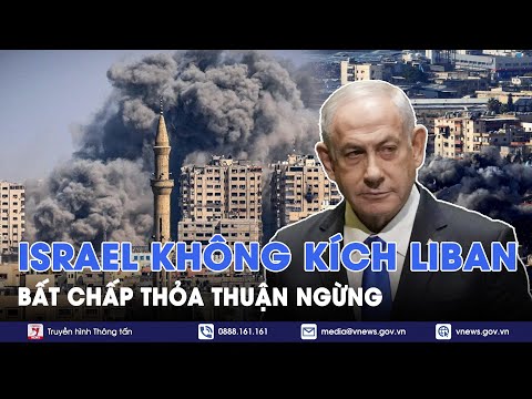 bat chap thoa thuan ngung ban israel lien tuc khong kich dia phan liban vnews
