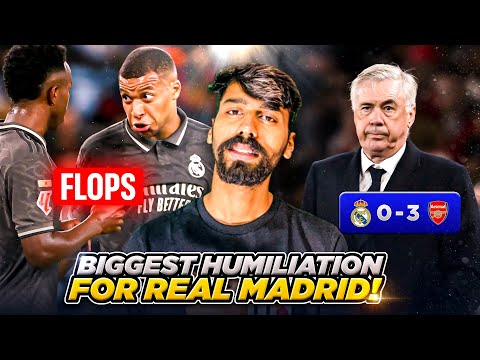 biggest humiliation of real madrid by arsenal in champions league quarter final 3 0 divyansh