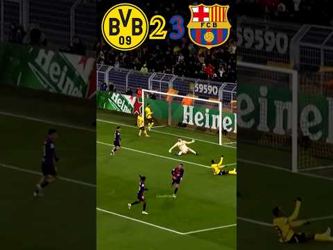 borussia dortmund vs fc barcelona highlights