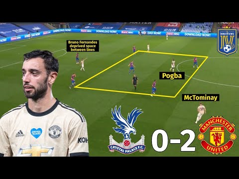 bruno fernandes influence changed the game crystal palace vs man united 0 2 tactical analysis