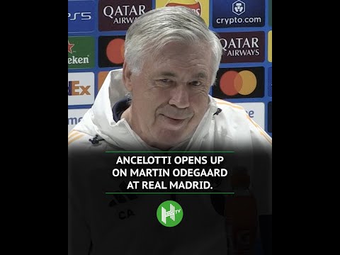 carlo ancelotti opens up on odegaard at madrid and his rise at arsenal f09f8c9f