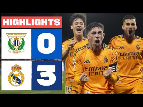 cd leganes 0 3 real madrid i resumen laliga ea sports