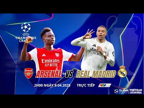 champions league 2024 25 arsenal vs real madrid2h00 ngay 9 04 truc tiep vtv cabnhan dinh bong da