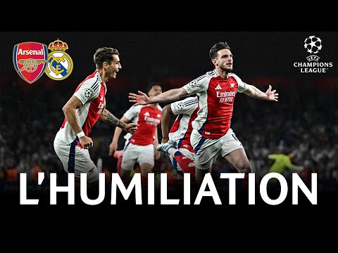 champions league arsenal a humilie le real madrid
