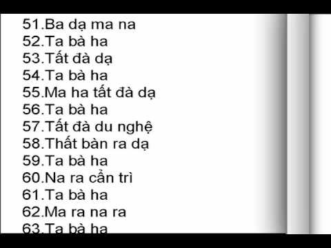 chu dai bi 5 bien co chu cho phat tu chua thuoc thay thich tri thoat tung