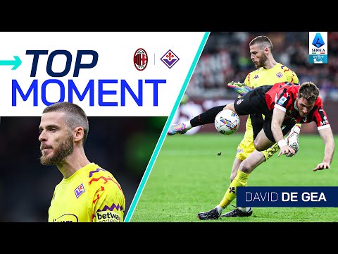 david de gea is unbeatable top moment milan fiorentina serie a 2024 25