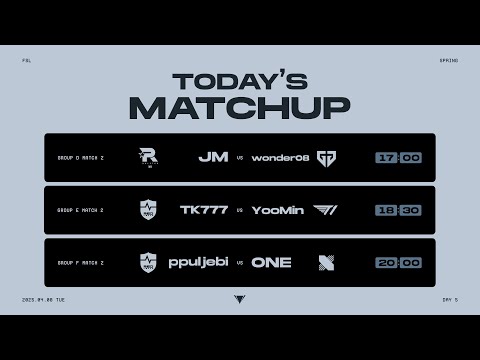 day 5 group stage group d e f 2025 fsl spring fc ec98a8eb9dbcec9db8
