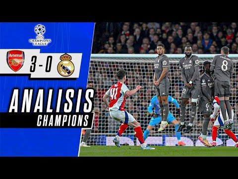 declan rice goal puskas arsenal vs real madrid 3 0 champions analisis