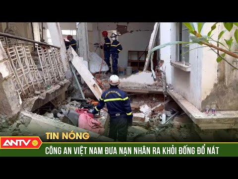 doan cuu ho viet nam phat hien them nan nhan trong vu dong dat tai myanmar antv