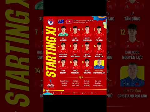 doi hinh xuat phat cua u17 viet nam trong tran dau voi u17 australia tai luot tran khai man bang b