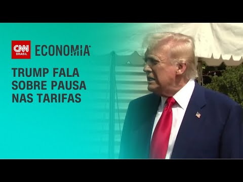 donald trump discursa apos anuncio de pausa nas tarifas reciprocas cnn 360