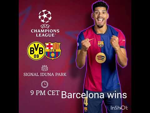 dortmund vs barcelona uefa champions league predictions football predictions