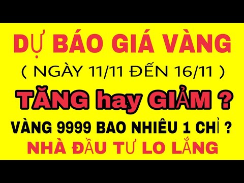 du bao gia vang se tang hay giam trong tuan tiep theo gia vang sjc 9999 moi nhat 11 11 2024