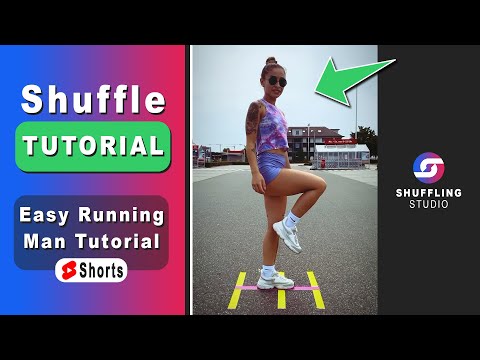 easy running man shuffle dance tutorial f09f94a5 for beginners on friendships song 2023 tiktok music