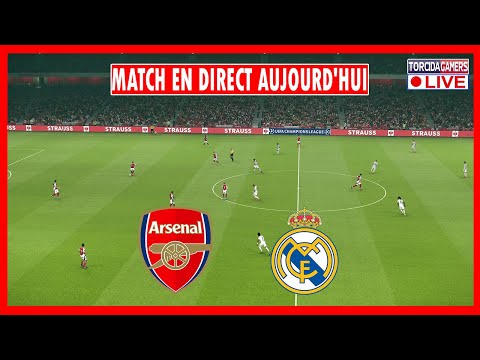 en direct arsenal vs real madrid ligue des champions uefa 24 25 match en direct aujourdhui