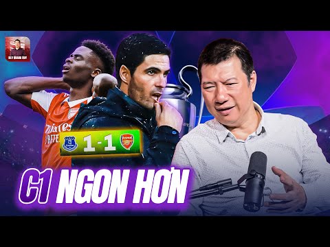 everton 1 1 arsenal xin hang truoc liverpool phao thu se don het luc quyet tu voi real madrid