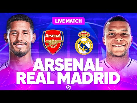 f09f94b4 arsenal real madrid live f09f8f86le choc est enfin la ligue des champions champions league ldc