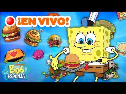f09f94b4 en vivo maraton de comida de fondo de bikini bob esponja en espanol