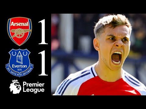 f09f94b4 everton vs arsenal 1 1 highlights goals premier league 2024 25