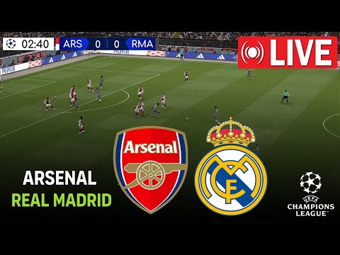 f09f94b4 live arsenal vs real madrid uefa champions league 2024 25 ucl live streaming