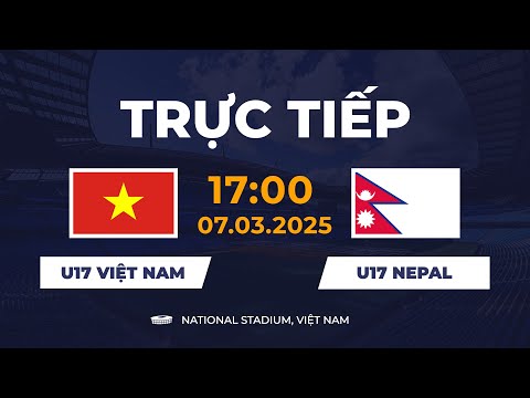 f09f94b4 u17 viet nam vs u17 nepal doi thu bat luc nhin dan sieu sao viet nam trinh dien