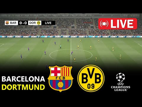 f09f94b4live barcelona vs borussia dortmund champions league 2024 25 ucl live stream full match