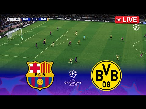 f09f94b4live barcelona vs borussia dortmund uefa champions league 2025 full match pes 21 simulation